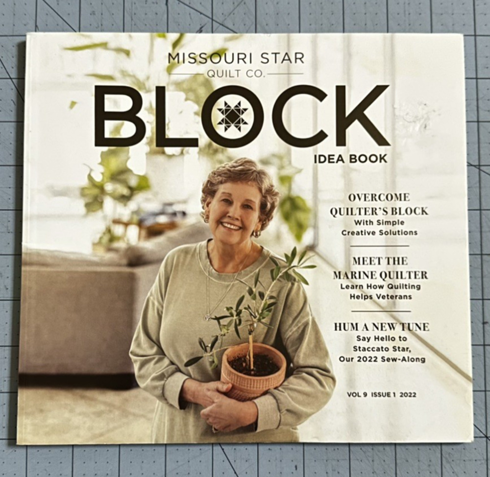 Block Idea Book by Missouri Star Quilt Co. Volume 9 Issue 1 2022